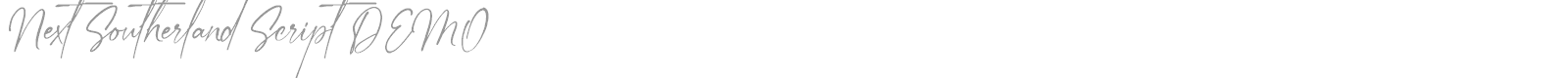 Next Southerland Script font preview